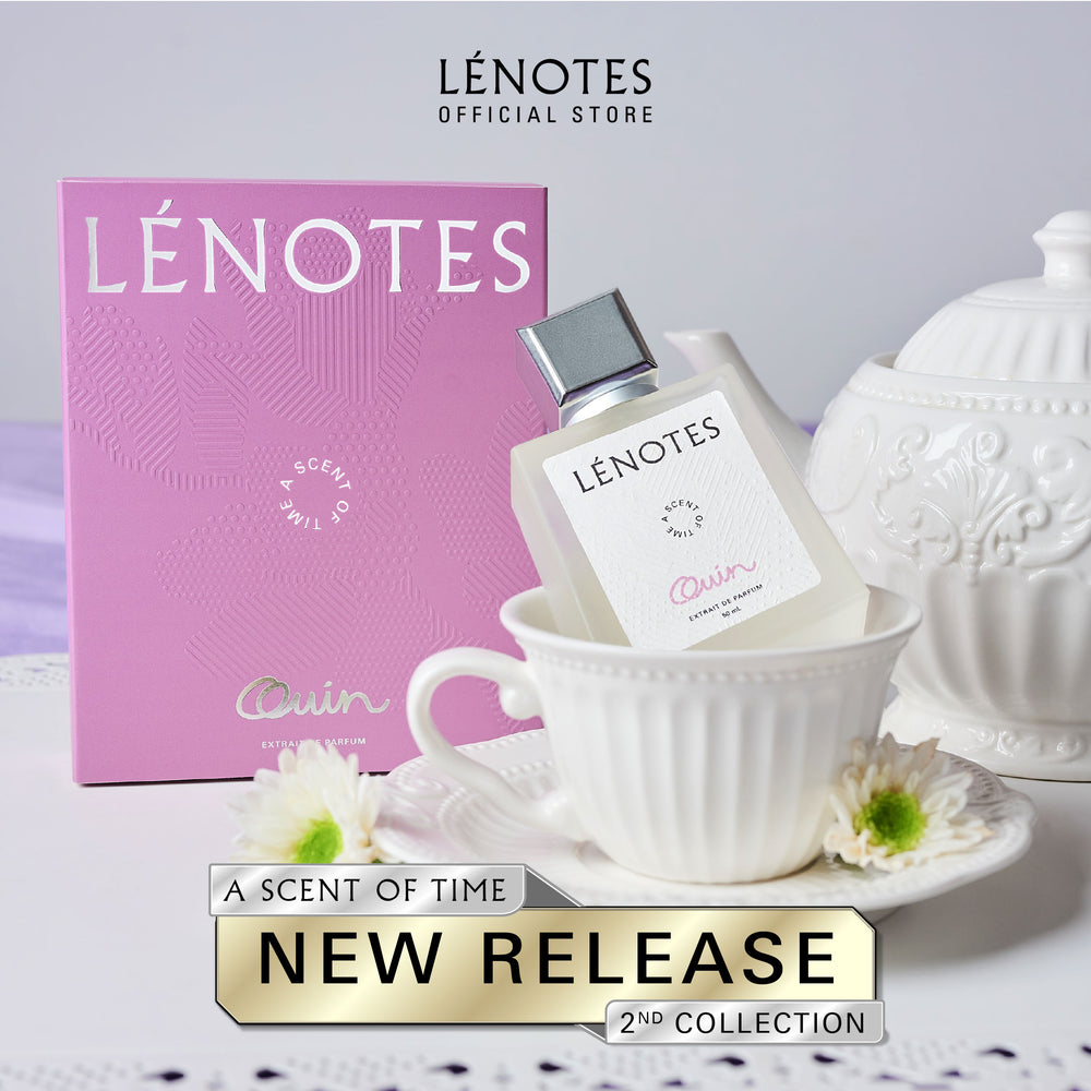 [ NEW ] LÉNOTES Quin 50 ML - Scent Of Time - Premium dan tahan lama - Extrait de Parfum