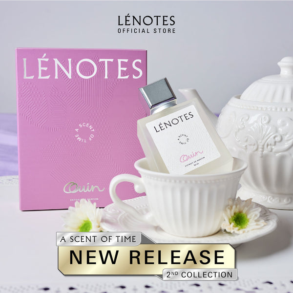 [ NEW ] LÉNOTES Quin 50 ML - Scent Of Time - Premium dan tahan lama - Extrait de Parfum