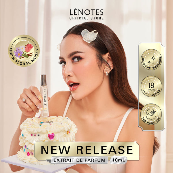 [ NEW ] LÉNOTES  3 pcs 10 ML All Varian Paket Complete - Scent Of Time - Extrait de Parfum