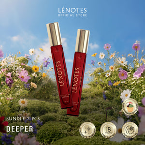 LÉNOTES Bundling 2 pcs 10 ML All Mix Varian - Scent Of Love dan Scent Of Time - Extrait de Parfum
