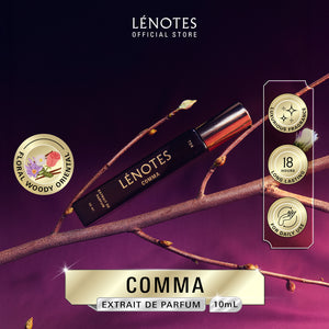 LÉNOTES Parfum Comma 10 ML - Premium dan tahan lama - Extrait de Parfum