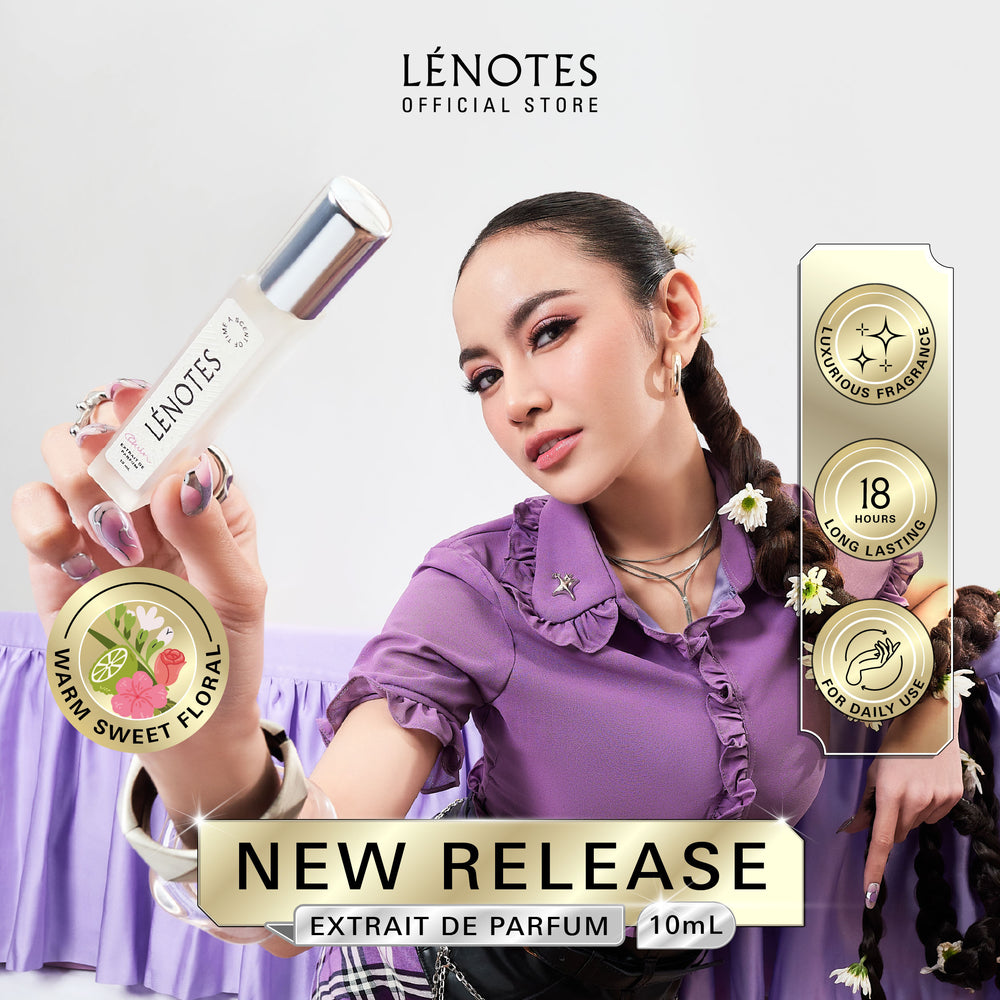 [ NEW ] LÉNOTES Quin 10 ML - Scent Of Time - Premium dan tahan lama - Extrait de Parfum