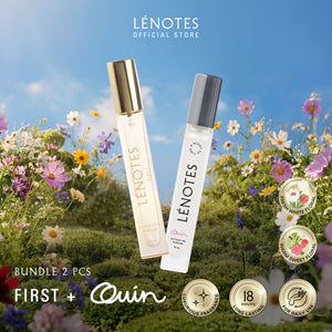 LÉNOTES Bundling 2 pcs 10 ML All Mix Varian - Scent Of Love dan Scent Of Time - Extrait de Parfum