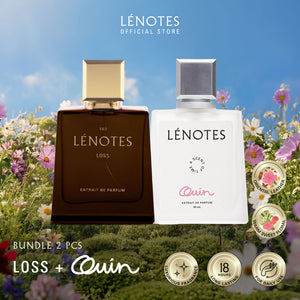 LÉNOTES Bundling 2 pcs 50 ML All Mix Varian - Scent Of Love dan Scent Of Time - Extrait de Parfum
