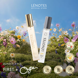 LÉNOTES Bundling 2 pcs 10 ML All Mix Varian - Scent Of Love dan Scent Of Time - Extrait de Parfum