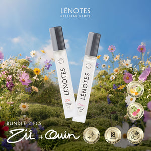 LÉNOTES Bundling 2 pcs 10 ML All Mix Varian - Scent Of Love dan Scent Of Time - Extrait de Parfum