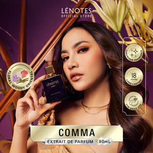 LÉNOTES Parfum Comma 50 ML - Premium dan tahan lama - Extrait de Parfum