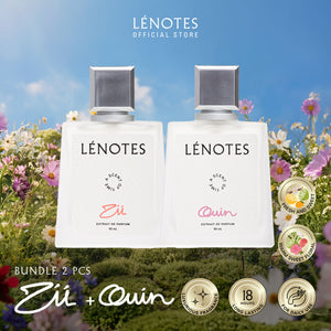 LÉNOTES Bundling 2 pcs 50 ML All Mix Varian - Scent Of Love dan Scent Of Time - Extrait de Parfum