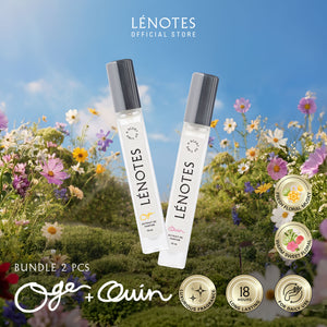 LÉNOTES Bundling 2 pcs 10 ML All Mix Varian - Scent Of Love dan Scent Of Time - Extrait de Parfum