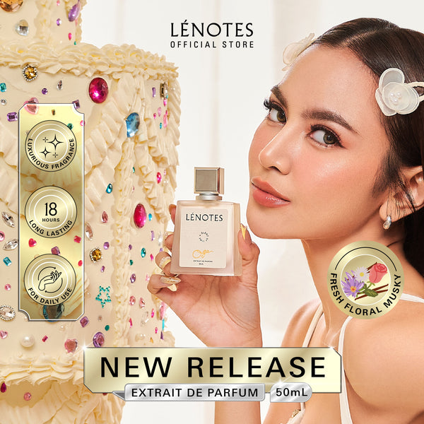 [ NEW ] LÉNOTES Oge 50 ML - Scent Of Time - Premium dan tahan lama - Extrait de Parfum