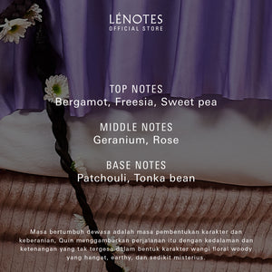 [ NEW ] LÉNOTES Quin 50 ML - Scent Of Time - Premium dan tahan lama - Extrait de Parfum