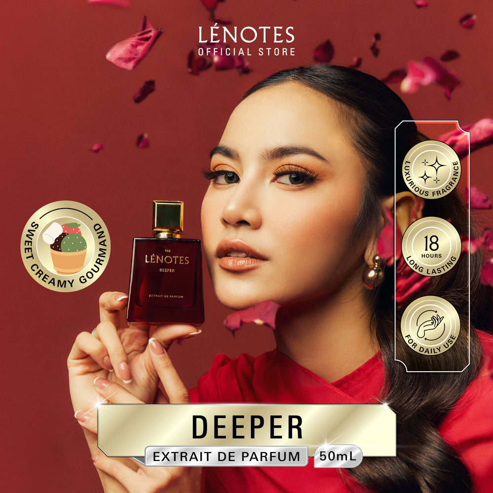 LÉNOTES Parfum Deeper 50 ML - Premium dan tahan lama - Extrait de Parfum