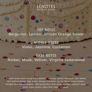 LÉNOTES Bundling 2 pcs 50 ML All Mix Varian - Scent Of Love dan Scent Of Time - Extrait de Parfum
