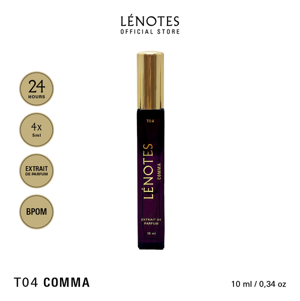 LÉNOTES Parfum Comma 10 ML - Premium dan tahan lama - Extrait de Parfum