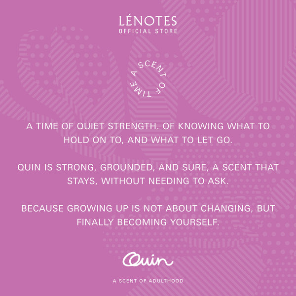 [ NEW ] LÉNOTES Quin 10 ML - Scent Of Time - Premium dan tahan lama - Extrait de Parfum