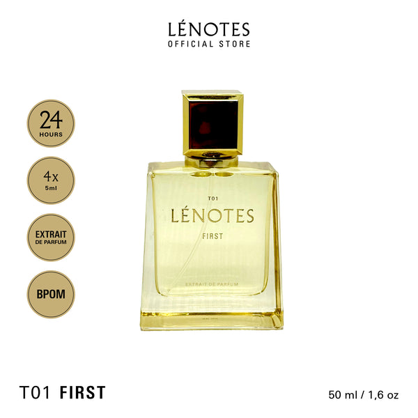 LÉNOTES Parfum First 50 ML - Premium dan tahan lama - Extrait de Parfum
