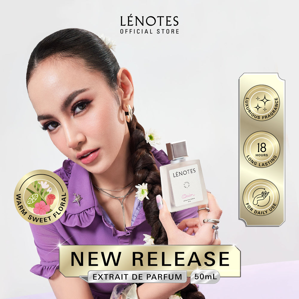 [ NEW ] LÉNOTES Quin 50 ML - Scent Of Time - Premium dan tahan lama - Extrait de Parfum