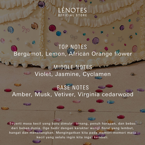[ NEW ] LÉNOTES 3 pcs 50 ML All Varian Paket Complete  - Scent Of Time - Extrait de Parfum