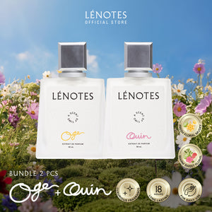 LÉNOTES Bundling 2 pcs 50 ML All Mix Varian - Scent Of Love dan Scent Of Time - Extrait de Parfum